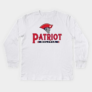 Pat Patriot 2017 Graphic 26 Kids Long Sleeve T-Shirt